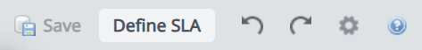 Define SLA Button